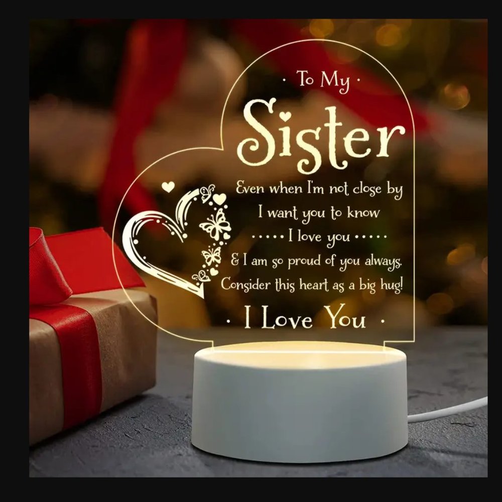 Sister Creative Visualization Lamp 3D NEW